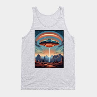 UFO In Sedona Arizona Tank Top